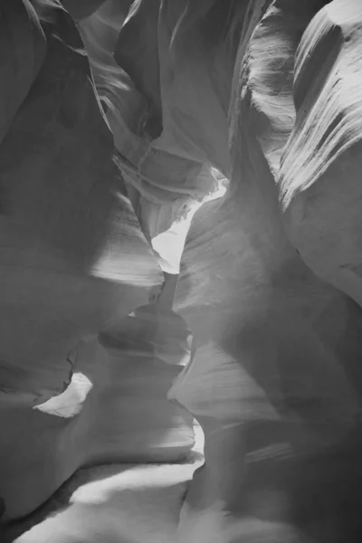 Landscape Image Antelope Canyon Black White Beautiful Nature — Stock Photo, Image