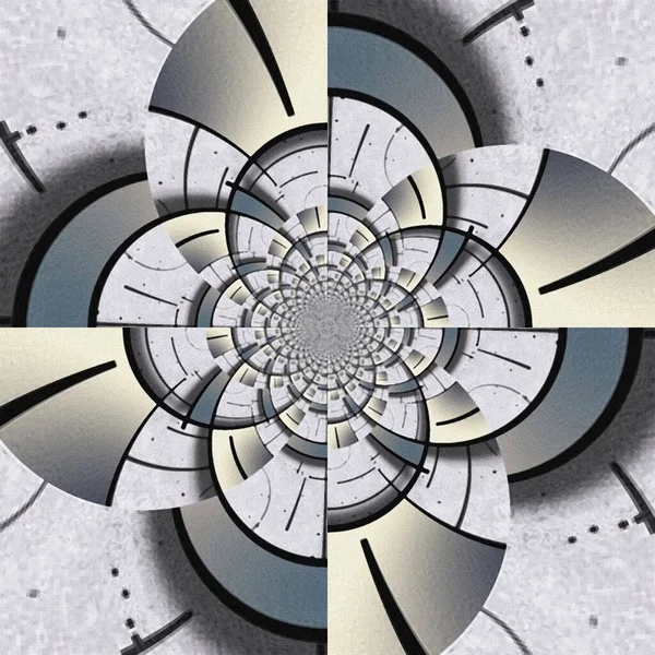 灰色の幾何学模様 — ストック写真