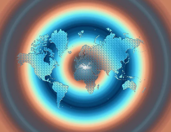 Абстрактные Обои Фон Круглая Сфера — стоковое фото