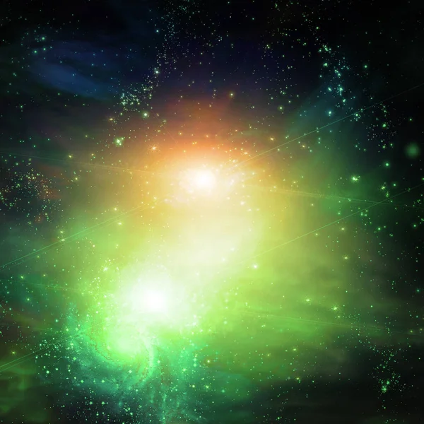 Beautiful Galaxy Deep Space Abstract Background Space Your Text — 图库照片