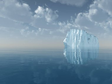 Antarktika 'nın buzdağları ve buzulları