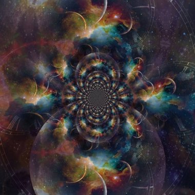 Fütürist desenli soyut arkaplan 