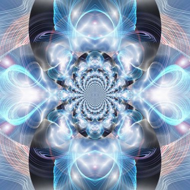 dijital soyut fraktal arkaplan