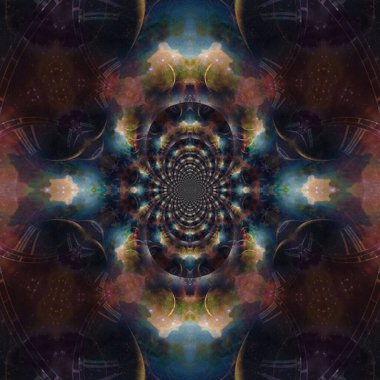 Soyut fraktal arkaplan. 3D görüntüleme. bilgisayar oluşturulmuş resim. 