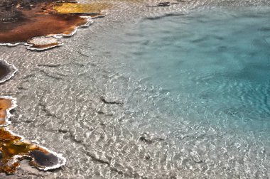 Yellowstone Ulusal Parkı 'nda bahar, ABD.