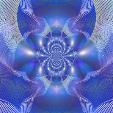 dijital soyut fraktal arkaplan