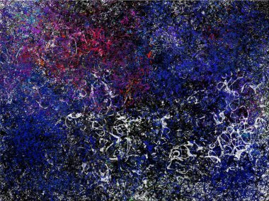 Soyut renkli tablolar. Modern sanat.