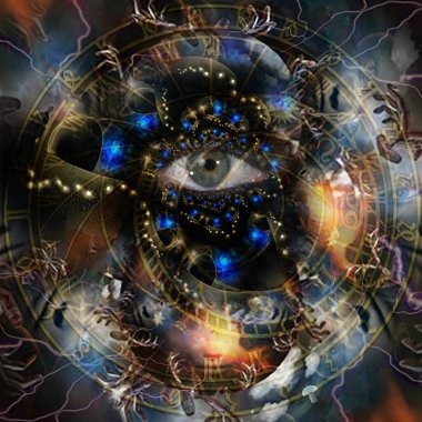 soyut kaotik fraktal esrarengiz arkaplan 