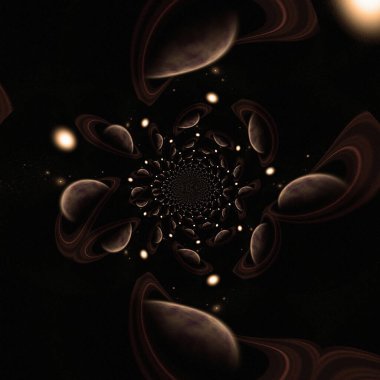 soyut desen, web tasarımı için dijital illüstrasyon arka planı