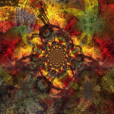 Dokulu arka plan renkli soyut