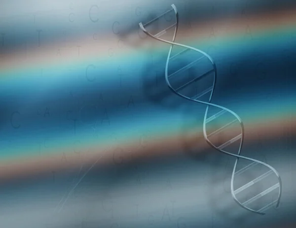 Dna Abstract Colorful Background View — Fotografia de Stock