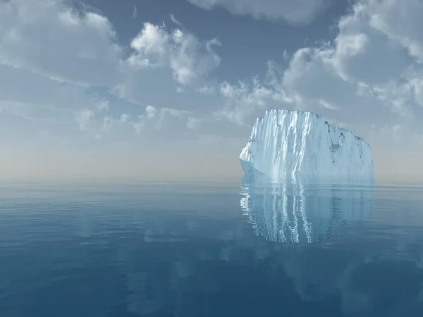 Icebergs Glaciers Antarctica — Foto Stock