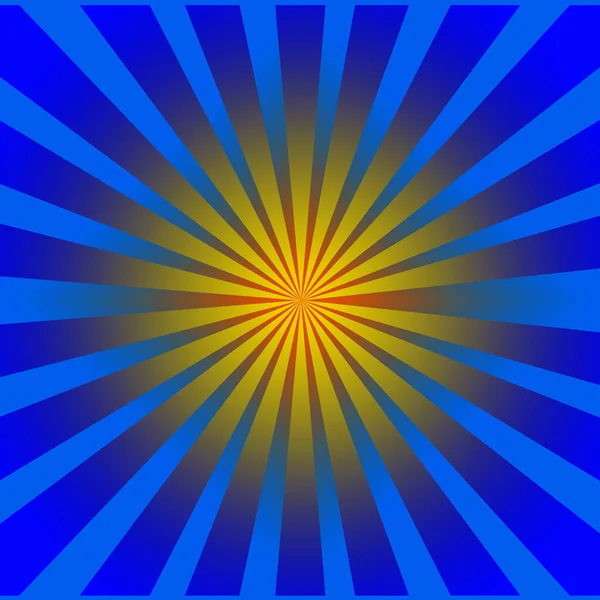 Abstract Background Rays Light Radial Lines Vector Illustration — Stockfoto