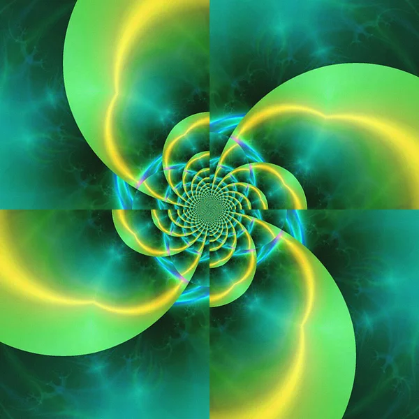 Abstracte Fractal Achtergrond Computergegenereerde Graphics — Stockfoto