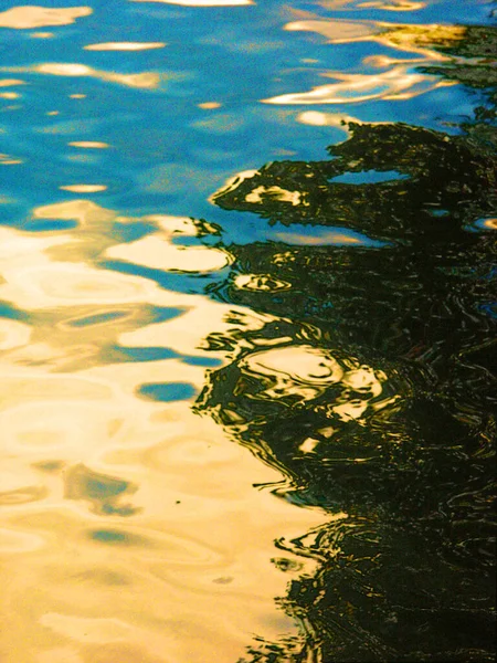 Sea Water Texture Selective Focus Image — Stock Photo, Image