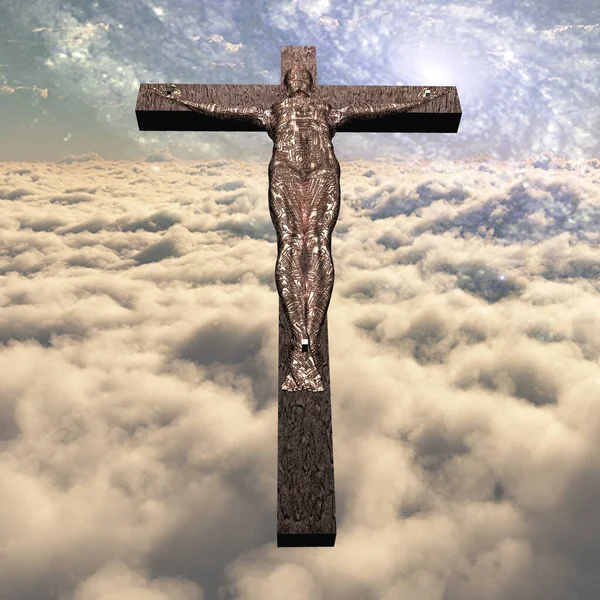 Crucifixion Concept Faith — Fotografia de Stock