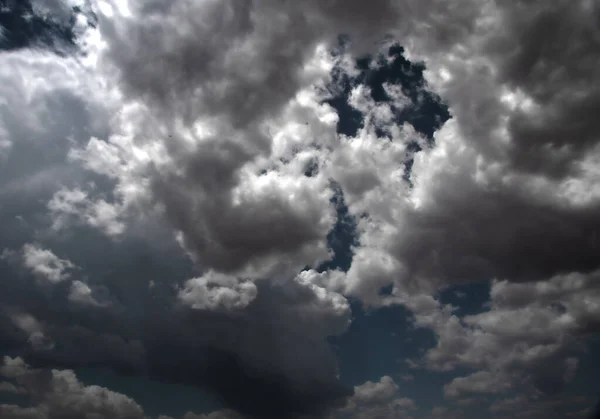 多云的美丽天空 — 图库照片