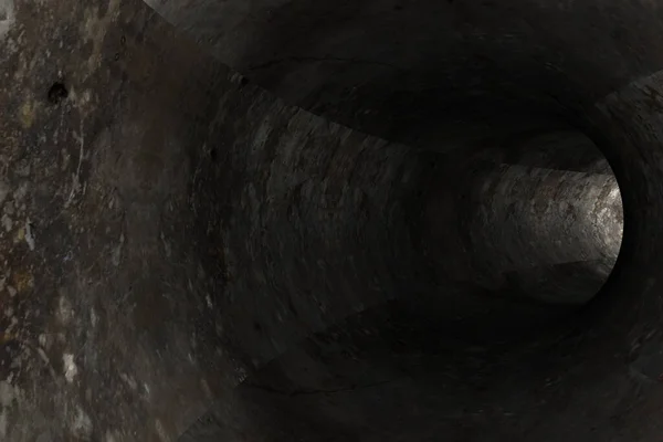 Soyut Çimento Tüneli Oluşturma — Stok fotoğraf