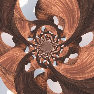 dijital soyut fraktal arkaplan