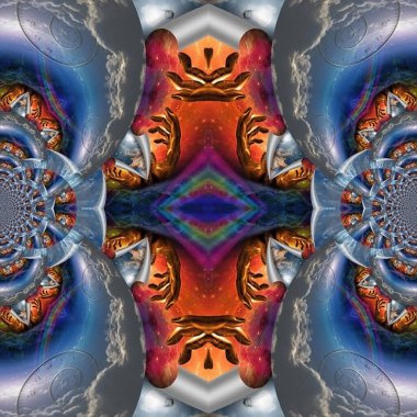 Renkli desenli soyut arkaplan, yaratıcı doku