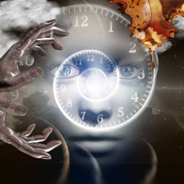 Siyah gökkuşaklı maske