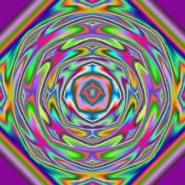 Yıldız patlaması ile renkli soyut arkaplan