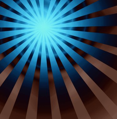 İnsan kafasının arka planının soyut ve canlı kavramsal çizimi