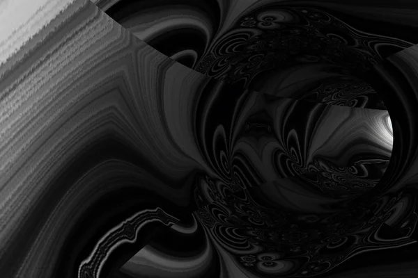 抽象模式隧道 3D渲染 — 图库照片