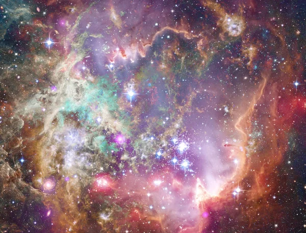 Яркий Космический Фон Рендеринг — стоковое фото