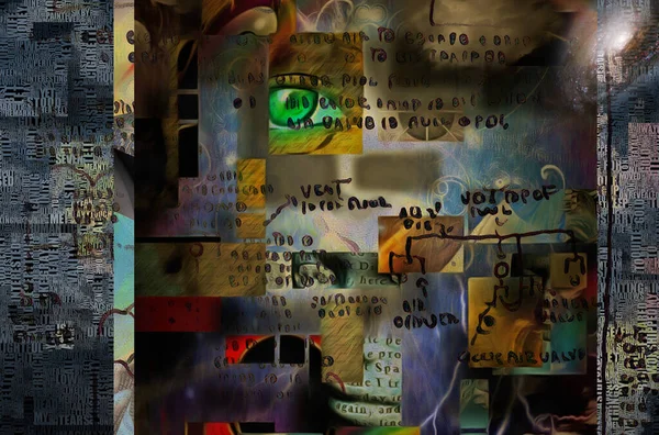 Абстрактный Фон Изысканным Сочетанием Цветов Текстур Современных Узоров — стоковое фото