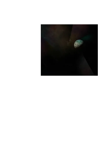 Abstract Background Planet Space Text — Fotografia de Stock