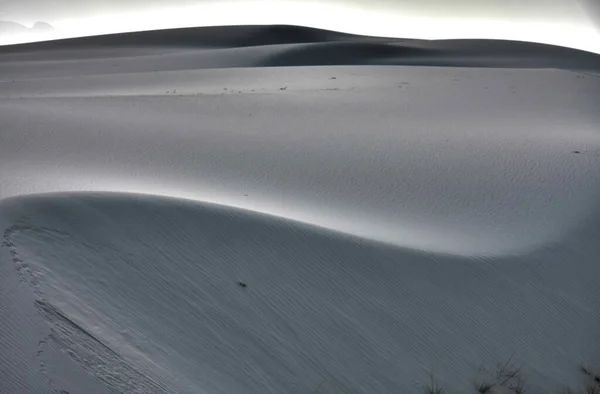 Weiße Sandwüstenlandschaft Schöne Natur — Stockfoto