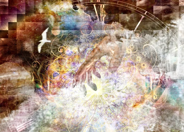 Абстрактна Ілюстрація Барвистого Яскравого Фону — стокове фото