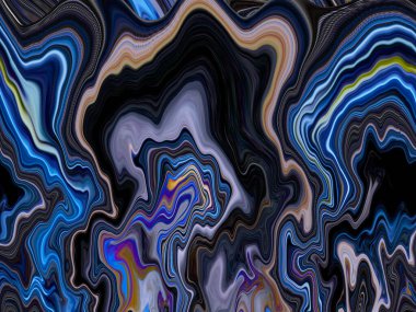 Soyut akışkan resim. Modern sanat.