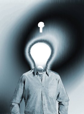 Modern soyut renk sürrealistik illüstrasyon