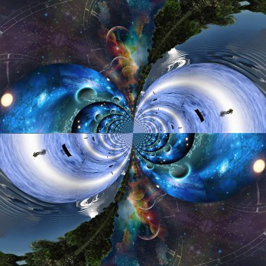 dijital oluşturma soyut arkaplan, 3d resim duvar kağıdı, boşluğu kopyala 