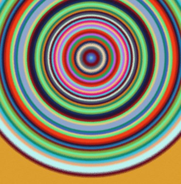 Renkli dairelere sahip soyut arkaplan 