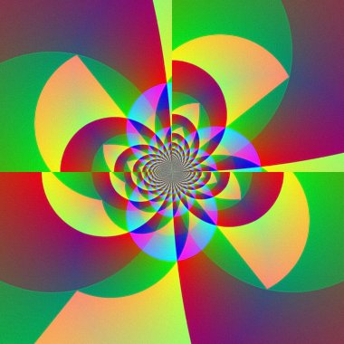 dijital soyut fraktal arkaplan