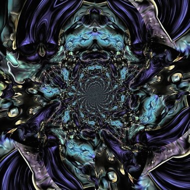 Modern soyut renk sürrealistik illüstrasyon