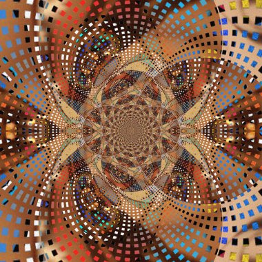 dijital soyut fraktal arkaplan