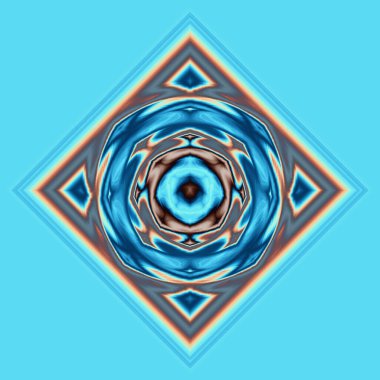 Yıldız patlaması ile renkli soyut arkaplan