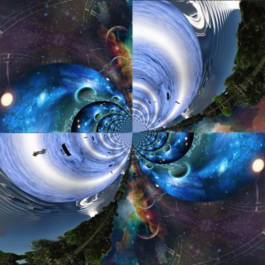 soyut desen, web tasarımı için dijital illüstrasyon arka planı