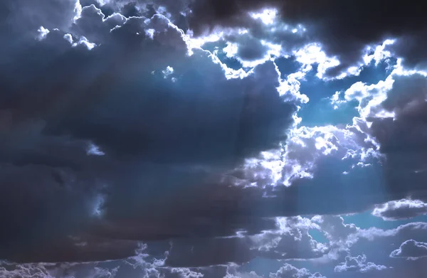 Schöner Himmel Mit Wolken — Stockfoto