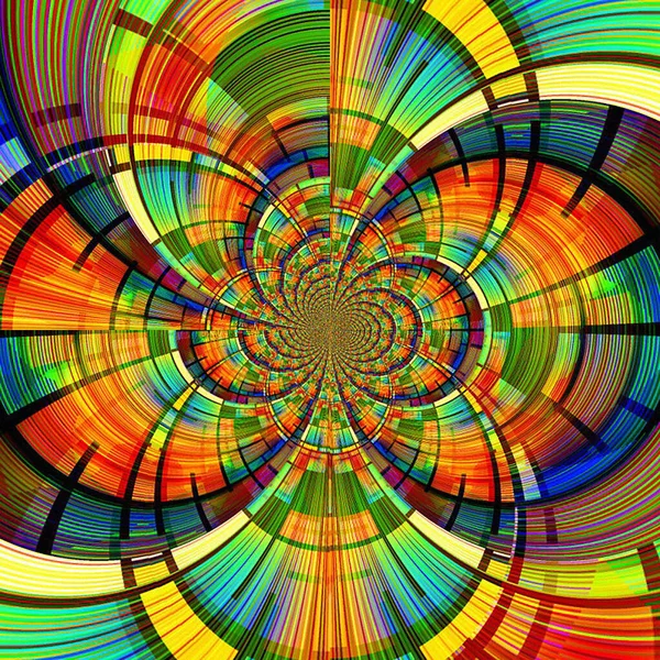 Fondo Colorido Abstracto Plantilla Ilustración Geométrica —  Fotos de Stock