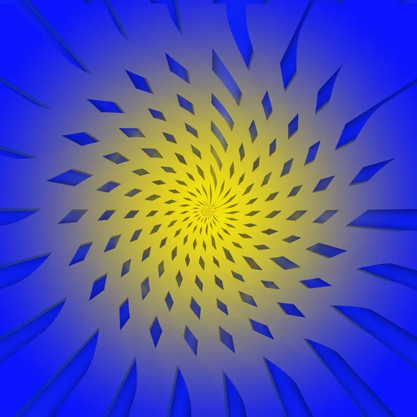 Colorful Abstract Background Starburst — Stockfoto