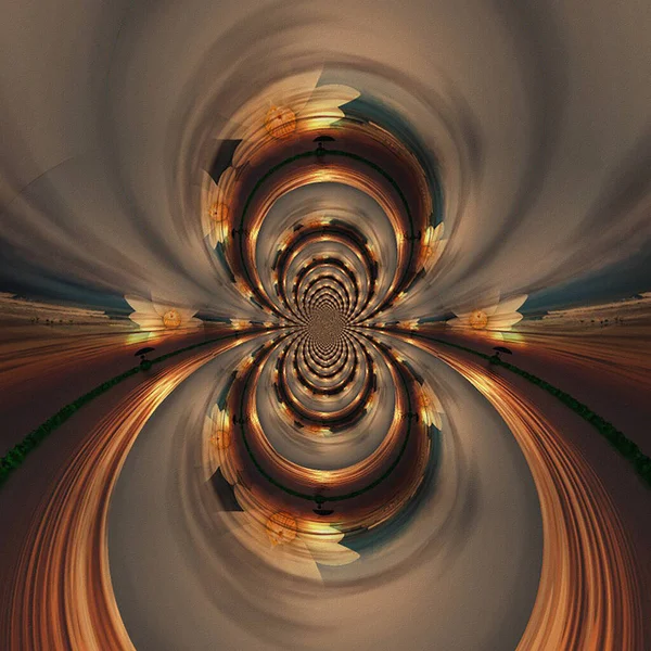 Fundo Abstrato Com Padrão Espiral — Fotografia de Stock