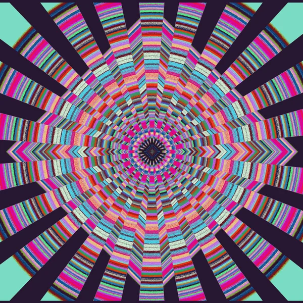 Yıldız patlaması ile renkli soyut arkaplan