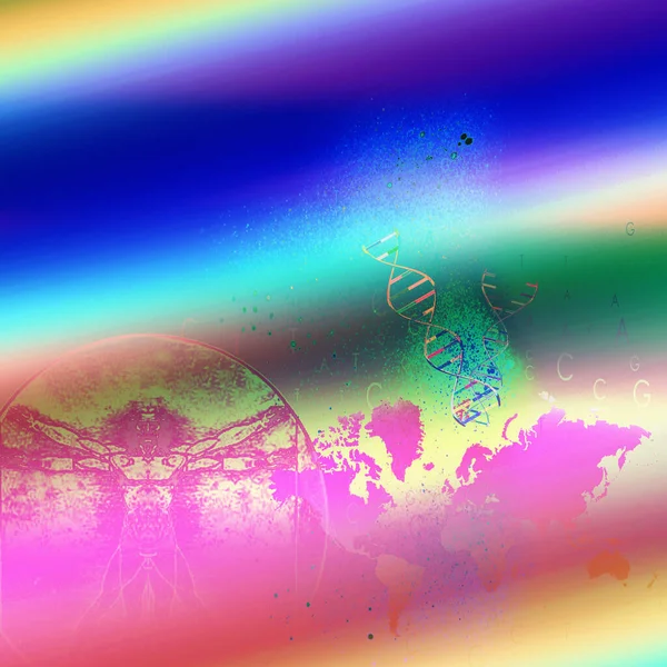 Abstract Background Colorful Backdrop Modern Pattern Copy Space — Fotografia de Stock