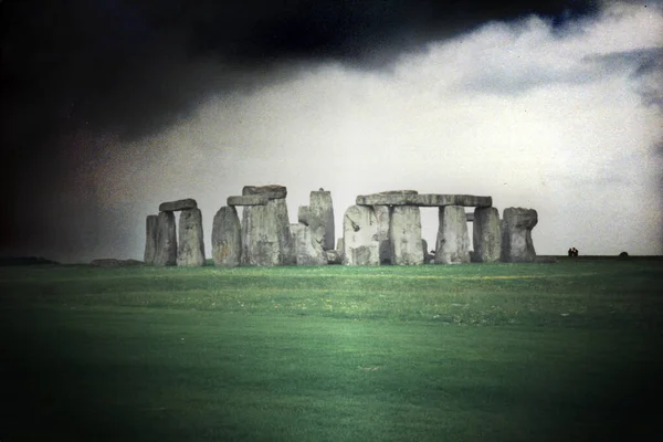 Starożytny Kamienny Ruiny Cmentarza Koncepcja Zjednoczonego Królestwa — Zdjęcie stockowe