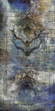 Arkaplan için renkli boyutlu soyut resim